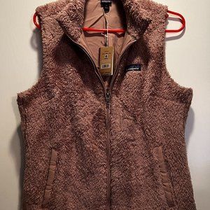 NWT Patagonia Women's Los Gatos Fleece Vest Hazy Purple L